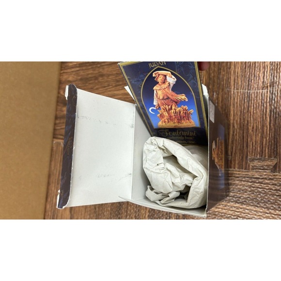 Fontanini Depose Italy "Judah" 5 inches Figurine Open Box & Story Card NEW - Picture 9 of 9
